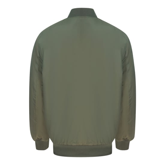 Champion Classic Sript Logo Dark Green Bomber Jacket
