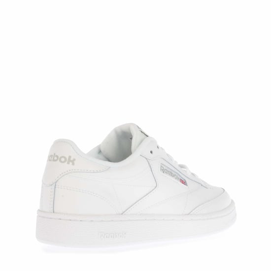 Men's Reebok Classics Club C 85 Trainers in White - Image 3