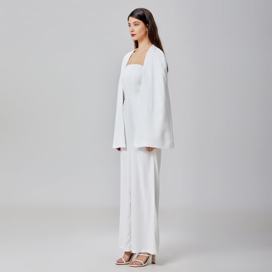 Minimalistische bustier jumpsuit - Image 6