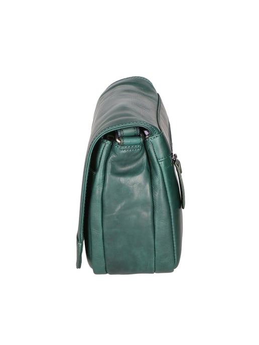 Hill Burry Crossbody bag men PETROL GREEN