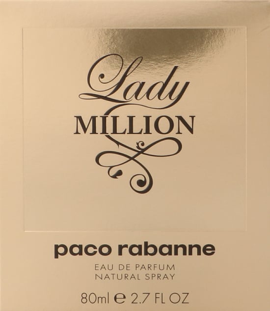 Paco Rabanne Lady Million Eau de Parfum 80ml - Image 2