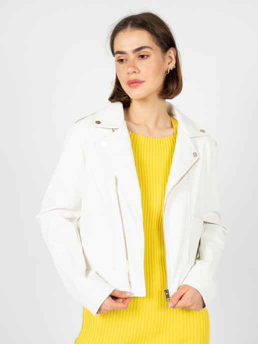 Silvian Heach Jacket Woman's White