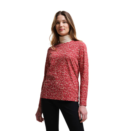 Regatta Womens/Ladies Orla Kiely Berry Long-Sleeved T-Shirt (Red)