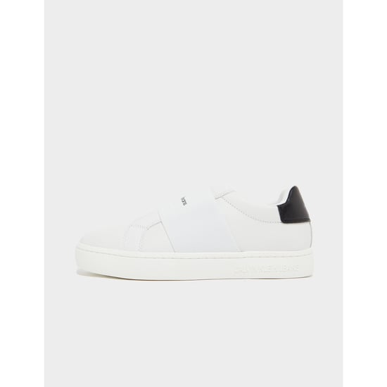 Vrouwen Calvin Klein Elastische Cupsole Sneakers in Wit - Image 1