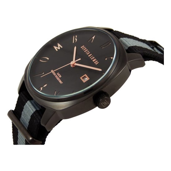 Devout & Lomba Mens Watch DL008MSPBKGR-04BLACK (42 mm)