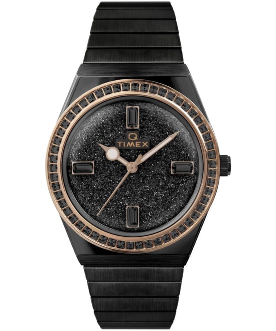 Timex Q Reissue Dames Zwarte Horloge TW2W10600 - Image 1