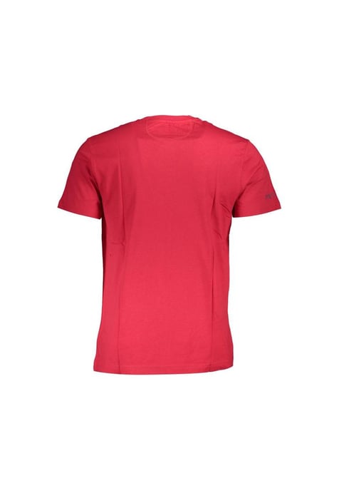 La Martina Men's Red Cotton T-Shirt