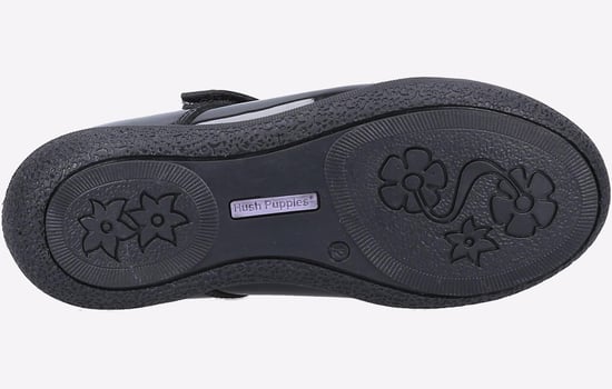 Hush Puppies Rosanna Patent School Shoes Infant - Image 4