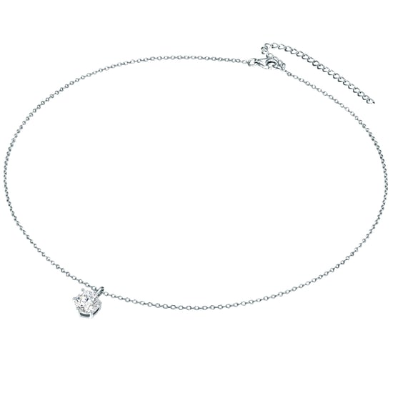 Rafaela Donata Female Sterling Silver Set (Necklace + Earring) - Image 2