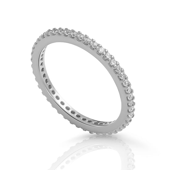Orphelia 'Lily' Damesring van 925 Sterling Zilver - Zilver ZR-7538 - Image 1