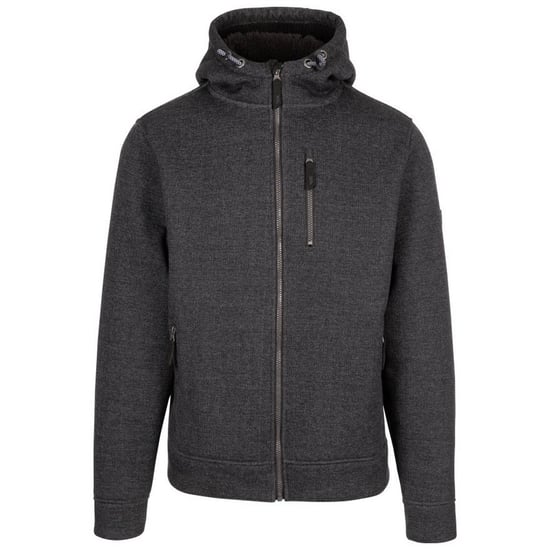 Trespass Mens Truther Marl Jacket (Black)