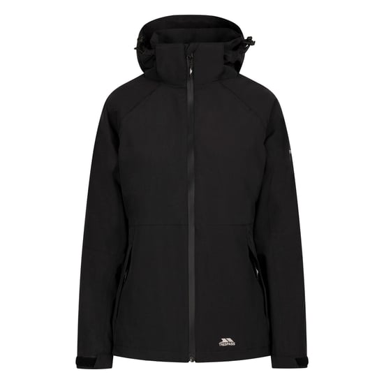Trespass Dames/Dames Tilbury TP75 Waterdichte Jas (Zwart) - Image 1