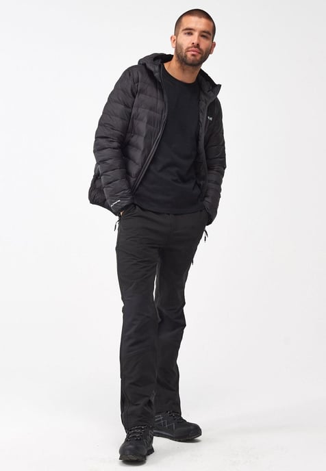 Regatta Mens Marizion Padded Insulated Jacket in Black - Image 4