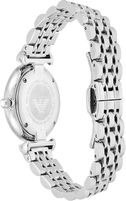 Emporio Armani Gianni T-bar Women's Silver Watch AR1908
