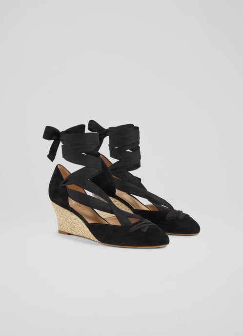 LK Bennett Lana Casual Sandals, Black