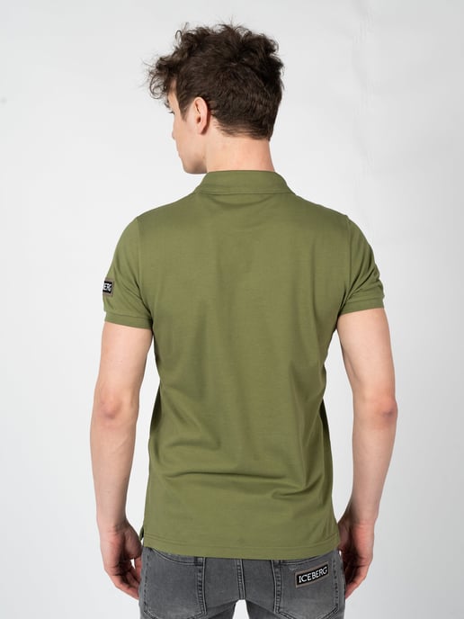 Iceberg Polo Shirt Men's Green - Image 4