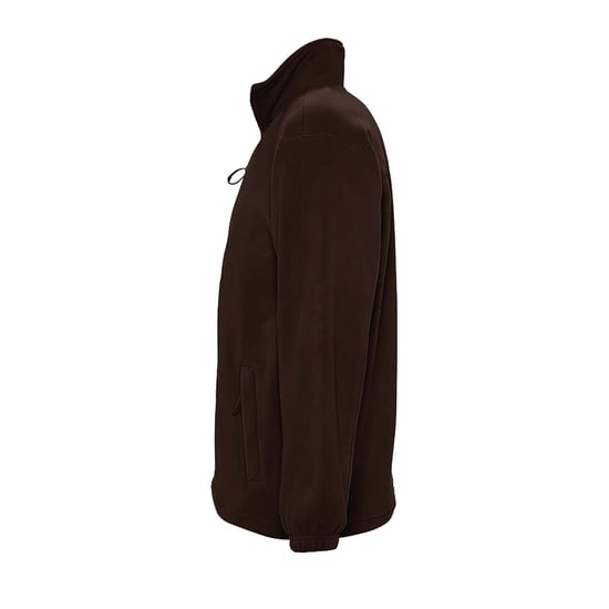 SOLS Mens North Full Zip Outdoor Fleece Jacket (Dark Chocolate) - Image 3