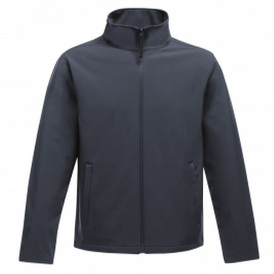 Regatta Mens Ablaze Printable Softshell Jacket (Navy/Navy)