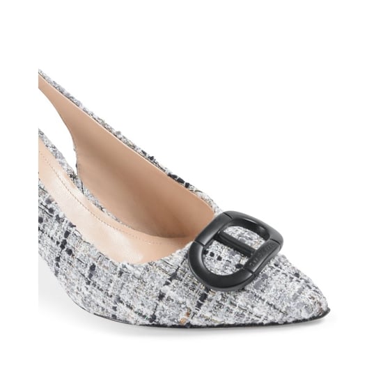 Slinky Boucle Slingback - Black