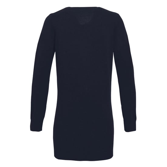 Premier Womens/Ladies Longline V Neck Cardigan (Charcoal)