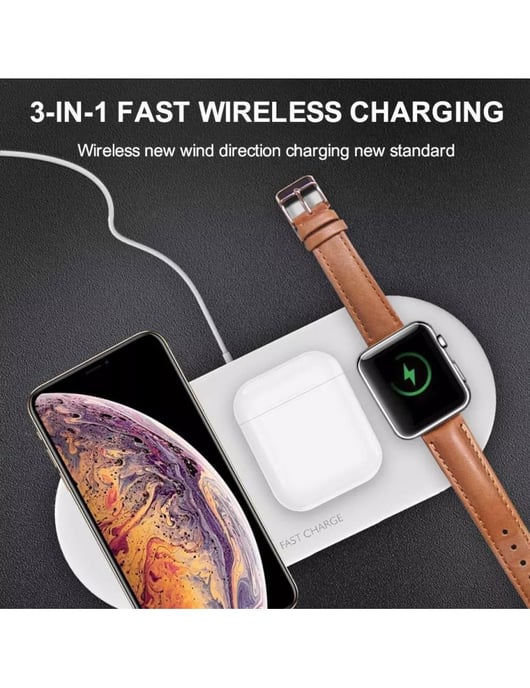 3-in-1 Wireless Charging Base for Android / IOS
