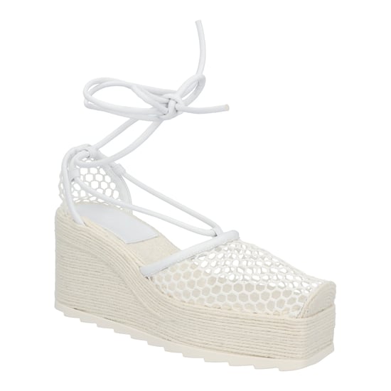 Bottega Veneta Stretch Espadrille Wedges - Image 1