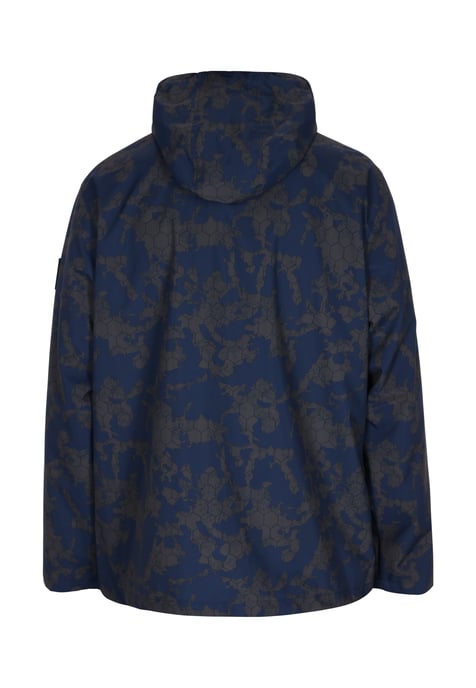Schmuddelwedda Anorak Heren Donkergrijze marinecamouflage - Image 4