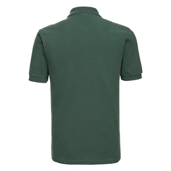 Russell Mens Classic Cotton Polo Shirt (Bottle Green) - Image 2