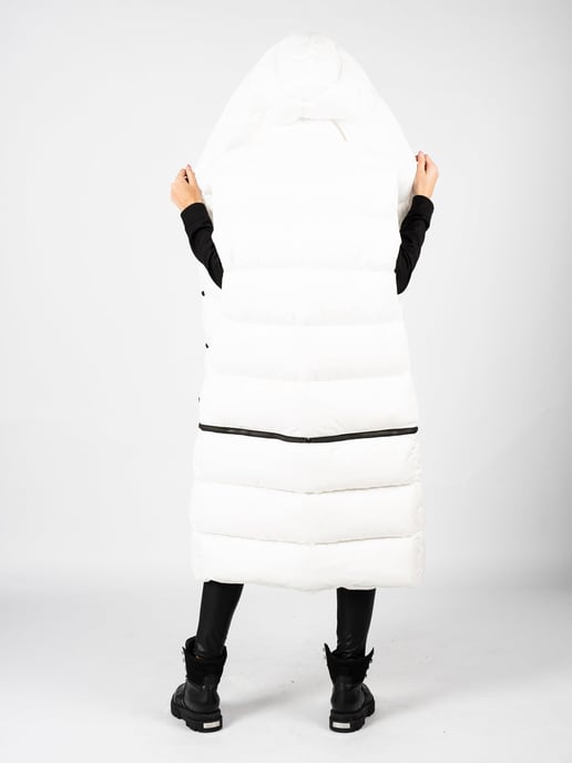 La Haine Inside Us Vest Unisex-LM068 Woman's White - Image 6
