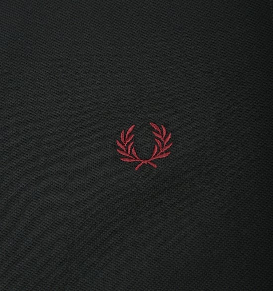Men's Fred Perry M3600 Twin Tipped Polo Shirt in Green