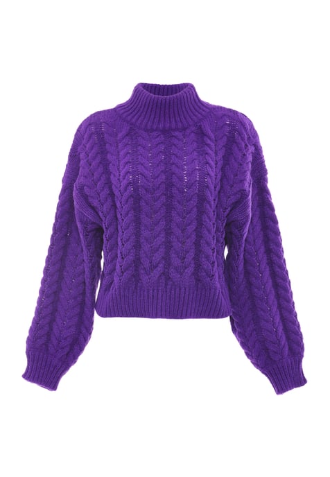 Mymo Pullover women purple - Image 1