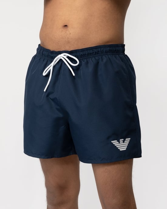 Emporio Armani Heren Eagle Logo Geweven Zwemshorts - Image 3