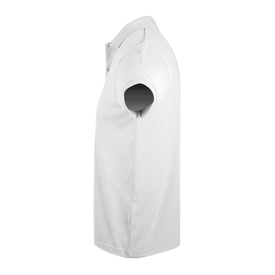 SOLS Mens Prime Polo Shirt (White) - Image 3