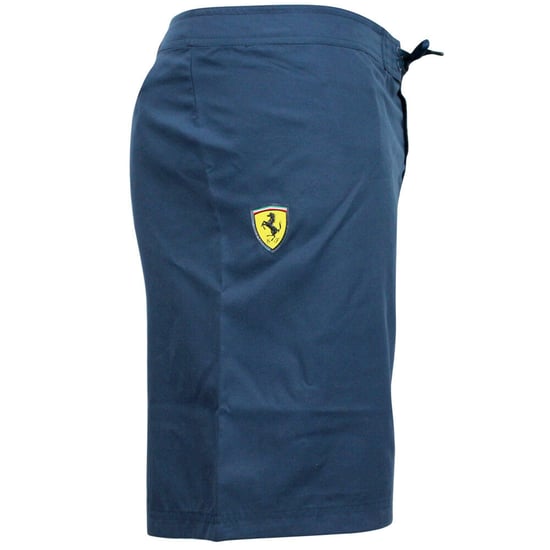 Puma SF Ferrari Heren Blauwe Wing Teal Polyester Boardshorts Shorts 761888 05 R7F - Image 2