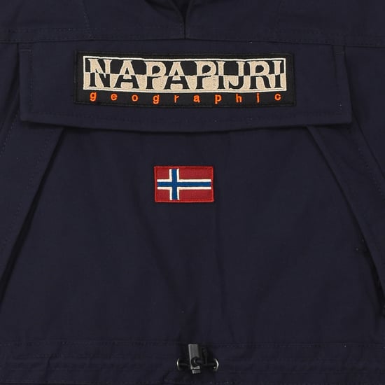 Boy's long-sleeved hooded jacket N0YGY8