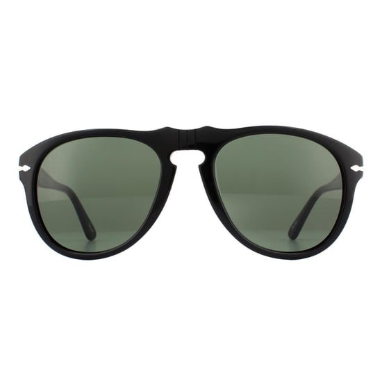 Persol Sunglasses 649 95/31 Black Green 54mm - Image 1