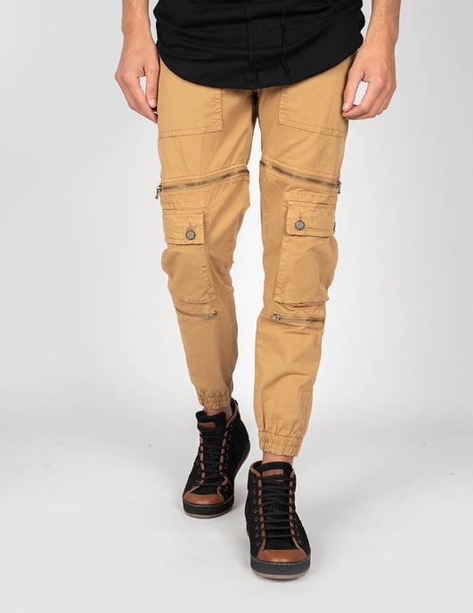 Xagon Man Trousers Men's Brown - Image 2