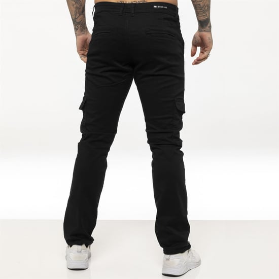 Enzo Mens Cargo Combat Chinos - Image 4