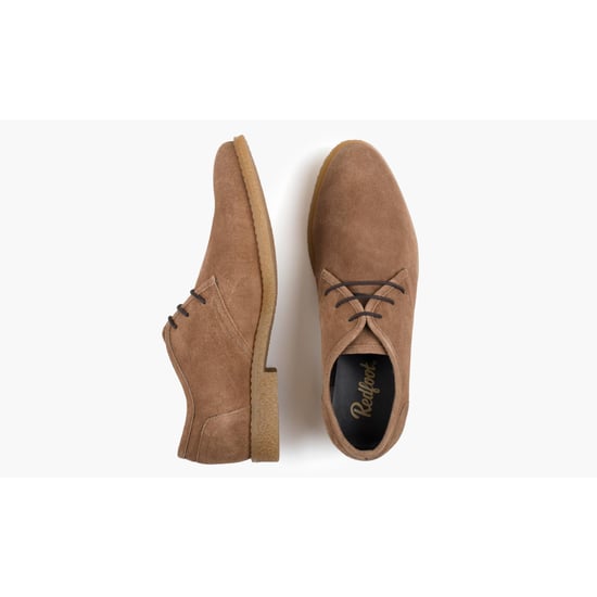 Redfoot Dan Chestnut Suede Desert Shoe