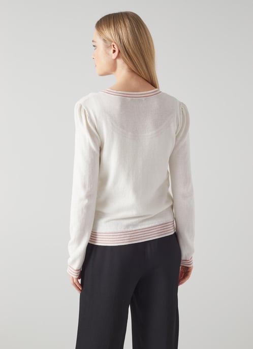 LK Bennett Villa Cardigans, Cream