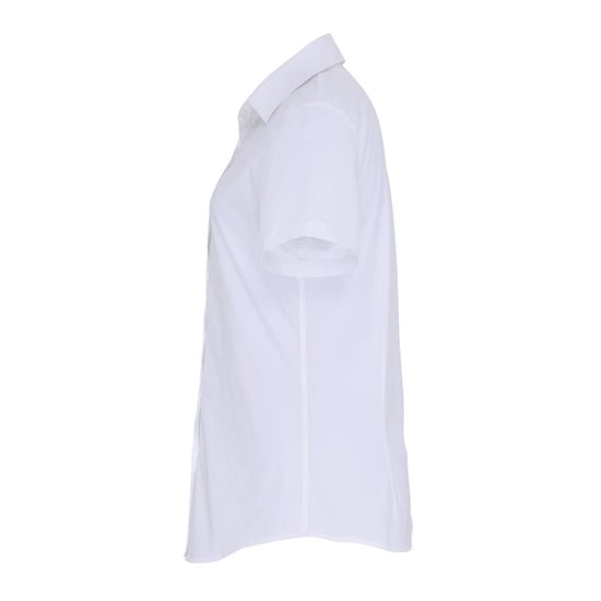 Premier Womens/Ladies Stretch Short-Sleeved Formal Shirt (White)