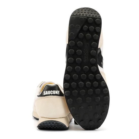 Saucony Trainer 80 Suede Wit/Zwart Trainers - Image 4