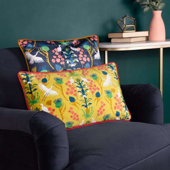 Kate Merritt Herons Piped Cushion - Image 4