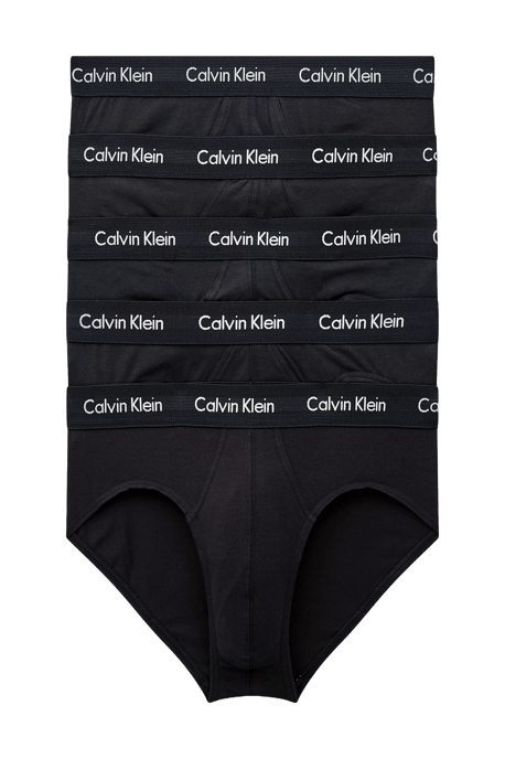 Calvin Klein 5 Pack Men's Cotton Stretch Hip Brief - Image 1