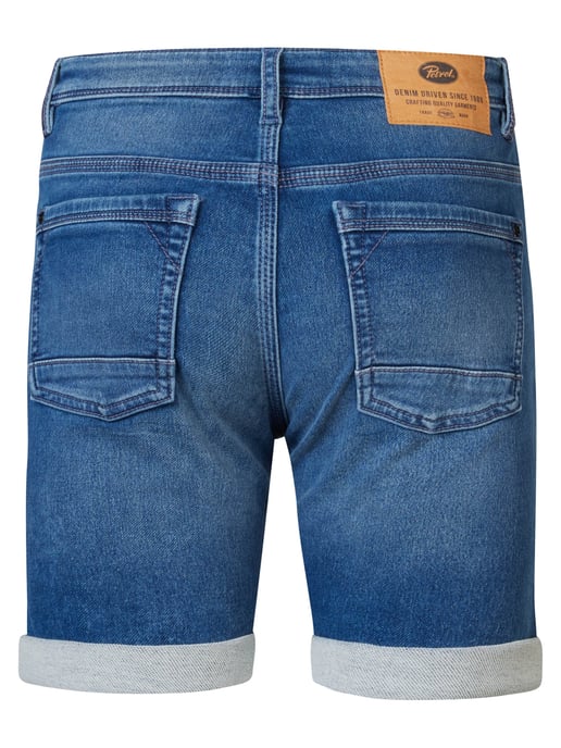 Petrol Industries - Jongens Denim Short Tidalize - Blauw - Image 2