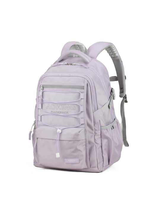 Aoking Backpack Unisex LIGHT PURPLE - Image 2