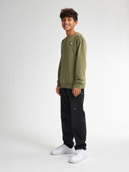 Petrol Industries - Jongens Logo Sweater Oceanic - Groen - Image 5
