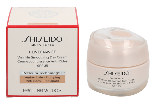 Shiseido Benefiance Wrinkle Smoothing Day Cream SPF25 50ml - Image 1