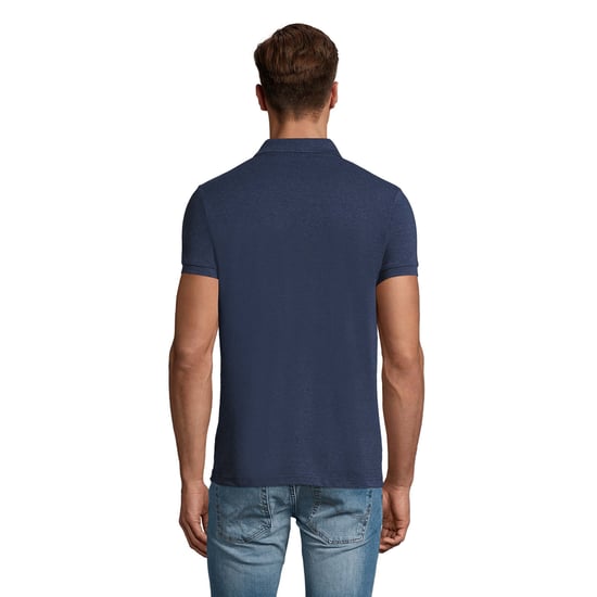 SOLS Heren Perfect Heather Poloshirt (Denim Heather) - Image 2
