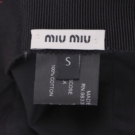 Miu Miu Logo Patch Baseballcap in Rode Canvas - Image 6
